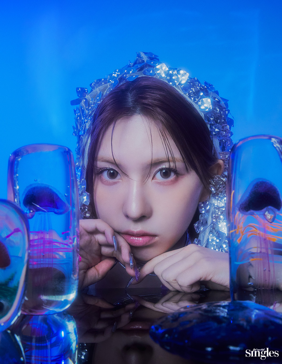 엔믹스 배이의 싱글즈 화보, 엔믹스, 해원,배이, 대시, DASH